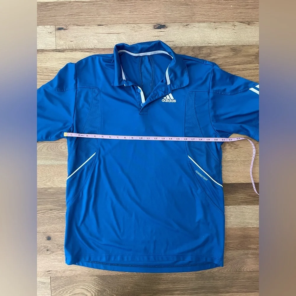 Adidas Men's Performance Golf Polo Shirt in Blue